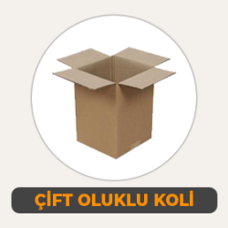 Çift Oluklu Koli