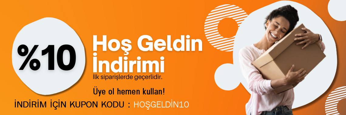 İlk Alışverişinize Özel % 10 İndirim Fırsatı