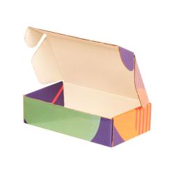 Kutu 18x10x4,5 cm Yeşil-Lacivert-Yeşil Renkli