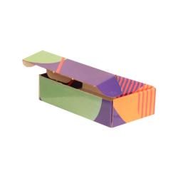 Kutu 18x10x4,5 cm Yeşil-Lacivert-Yeşil Renkli