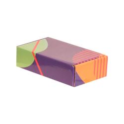 Kutu 18x10x4,5 cm Yeşil-Lacivert-Yeşil Renkli