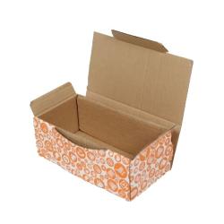 Kutu 22,5x12x8 cm Turuncu Renkli