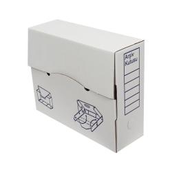 Kutu 32x12x24 cm Arşiv Beyaz