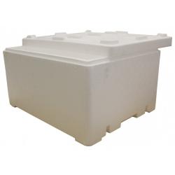 49x39x19 cm Strafor Köpük Kutu Et ve Balık Kolisi 10 Kg