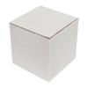 5x5x5 cm Beyaz Karton Kutu Tek Oluklu