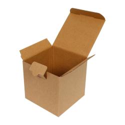 9x9x11 cm Kraft Karton Kutu Tek Oluklu