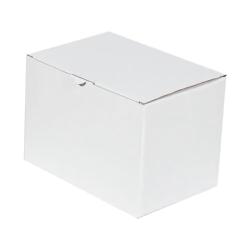18x13x15,5 cm Beyaz Karton Kutu Kilitli