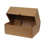 32x22x16 cm E-Ticaret Kargo Kutusu Kraft 4 Nokta Kutu