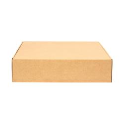 33,5x33,5x8 cm Kraft Karton Kutu Kilitli