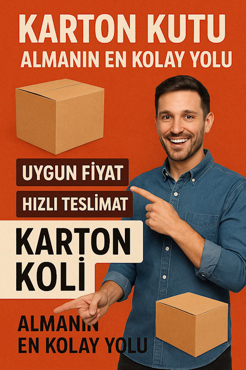 Karton Koli Kutu Almanın En Kolay Yolu